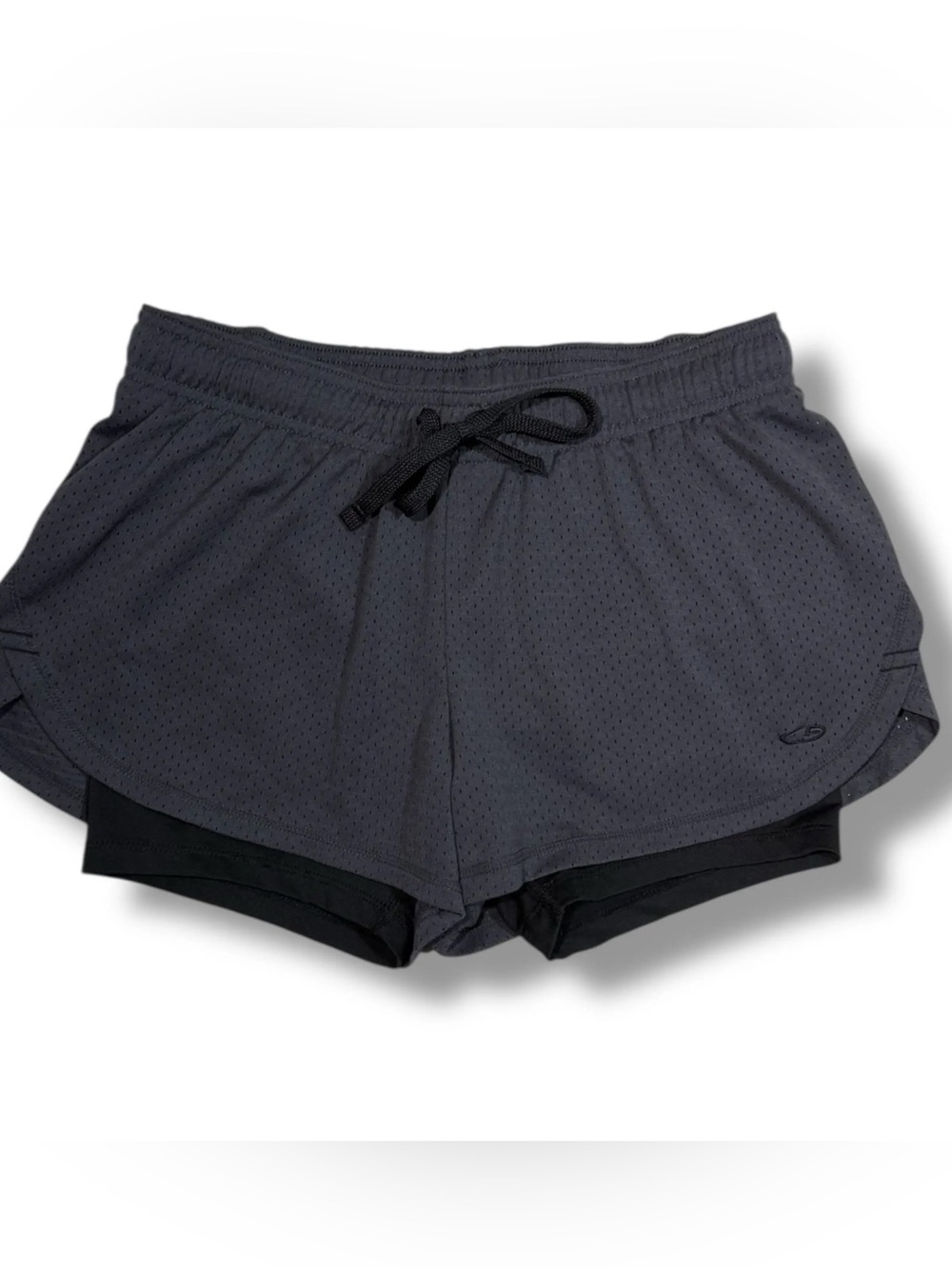 CHAMPION C-9, 2-in-1 RUNNING SHORTS WITH COMPRESSION LINER.